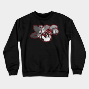 Yes Band Bnw Retro Vintage 70s Rock Crewneck Sweatshirt